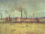 Vincent Van Gogh, Factories at Asnieres Seen from the Quai de Clichy (nn04)